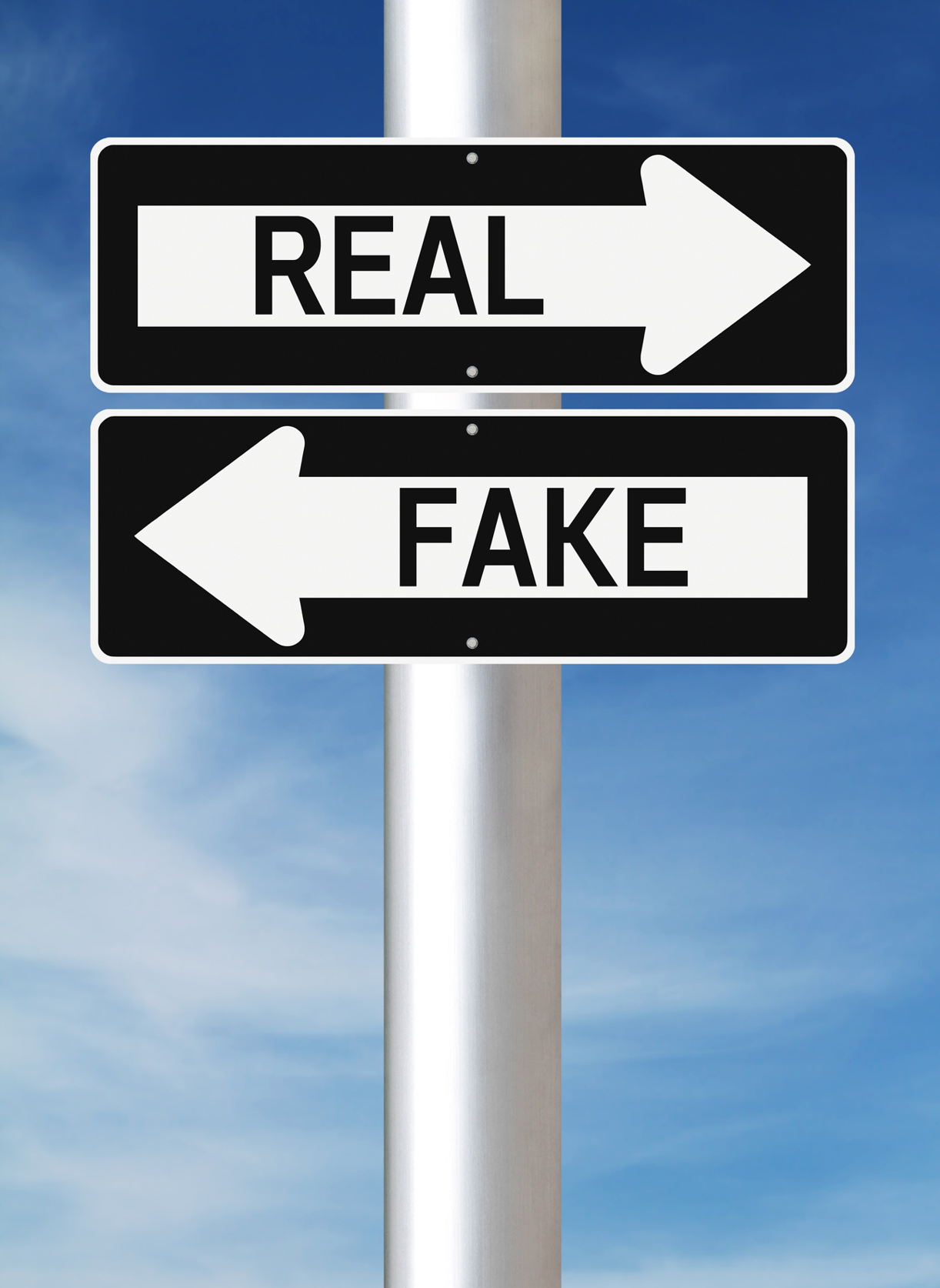 real vs. fake