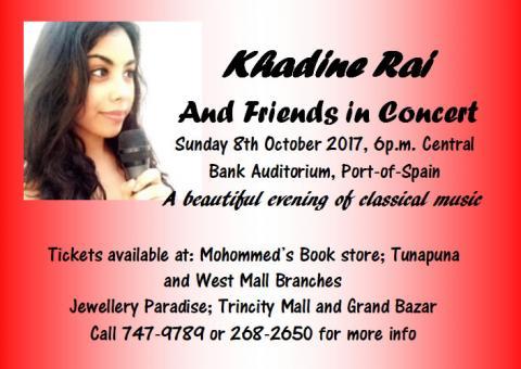 Khadine Rai and Friends in Concert